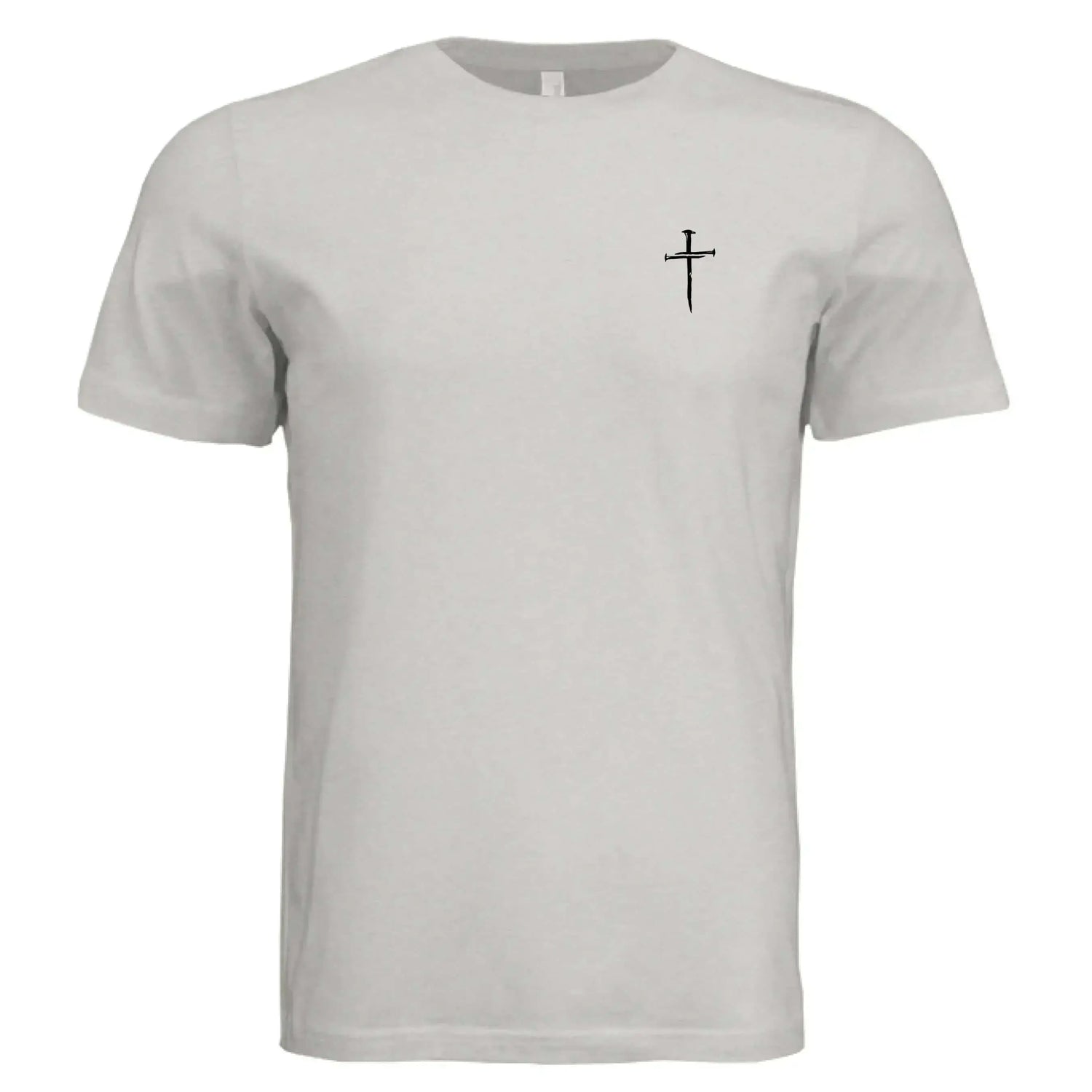 Jesus The Way, The Truth, The Life - John 14:6 Nail Cross T-Shirt - Faith Forged Designs