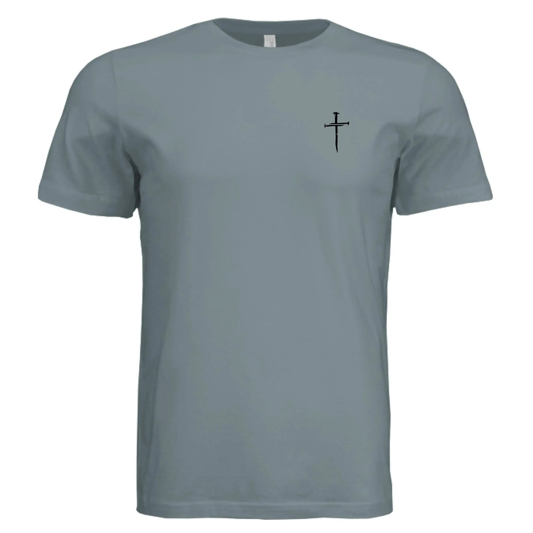 Jesus The Way, The Truth, The Life - John 14:6 Nail Cross T-Shirt - Faith Forged Designs