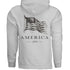 America 250 Years of Freedom - Distressed Flag Hoodie - Faith Forged Designs