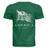 America 250 Years of Freedom - Distressed Flag T-Shirt - Faith Forged Designs