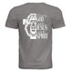 Blessed by God, Loved by Jesus, Led by the Spirit - Lion & Cross Back Print T-Shirt - Faith Forged Designs