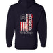250th Anniversary Hoodie - We the People Vintage Flag 1776-2026 | USA Pride Sweatshirt - Made in USA - Faith Forged Designs