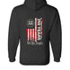 250th Anniversary Hoodie - We the People Vintage Flag 1776-2026 | USA Pride Sweatshirt - Made in USA - Faith Forged Designs
