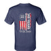 250th Anniversary T-Shirt - We the People Flag 1776-2026 | Vintage Distressed USA Pride Tee - Made in USA - Faith Forged Designs