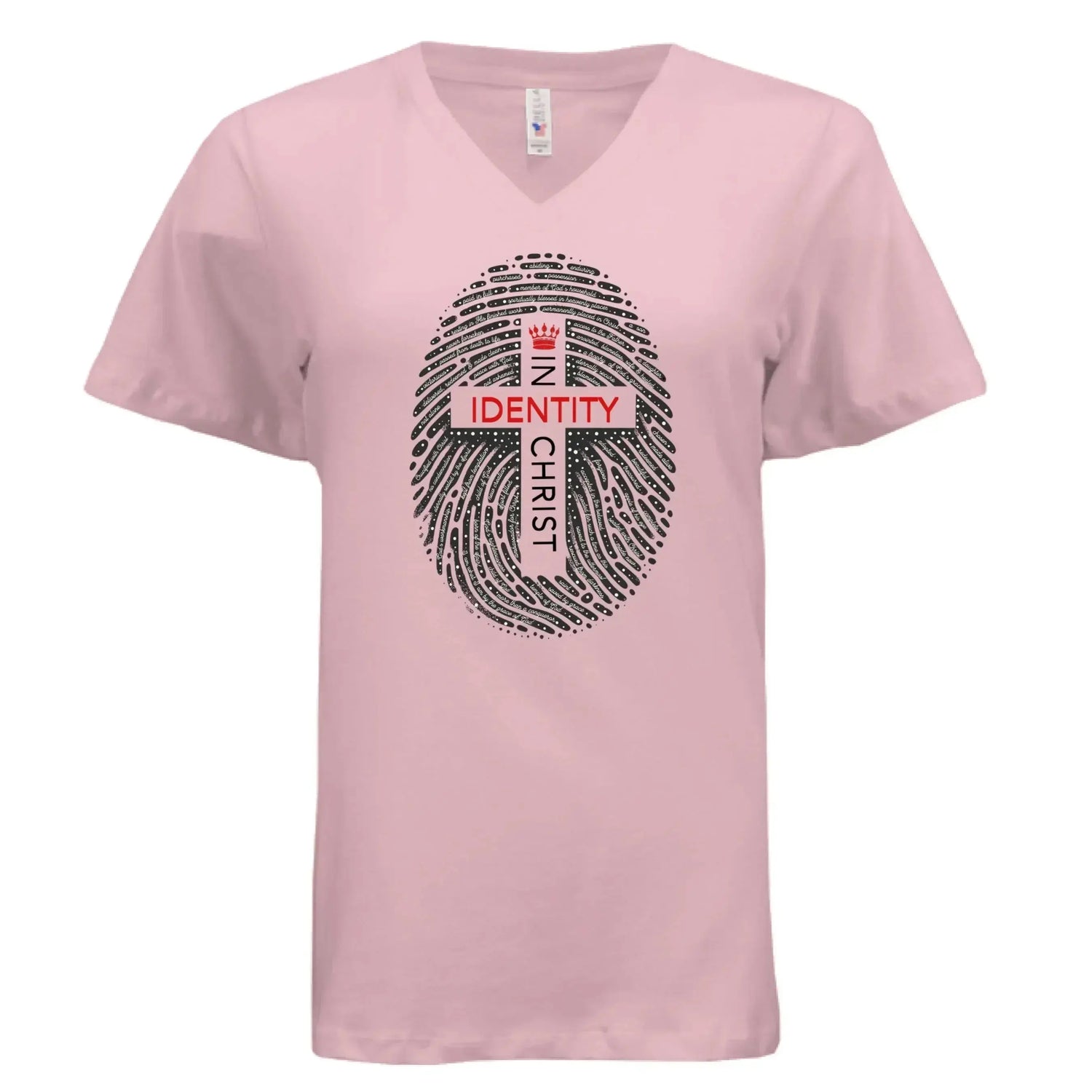 Identity in Christ V Neck - Faith Forged Designs
