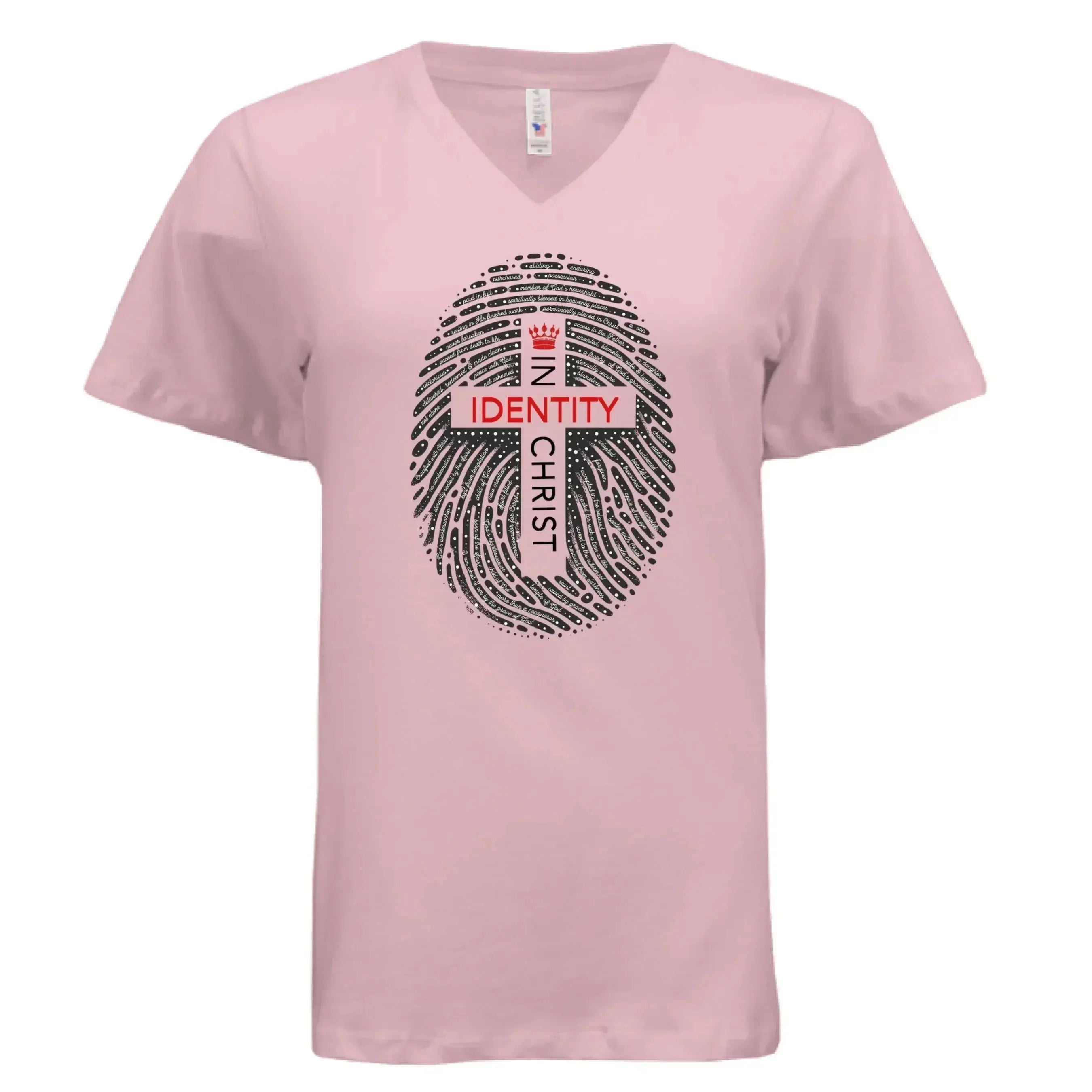 Identity in Christ V Neck - Faith Forged Designs