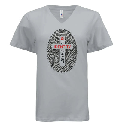 Identity in Christ V Neck - Faith Forged Designs