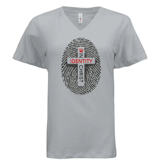 Identity in Christ V Neck - Faith Forged Designs
