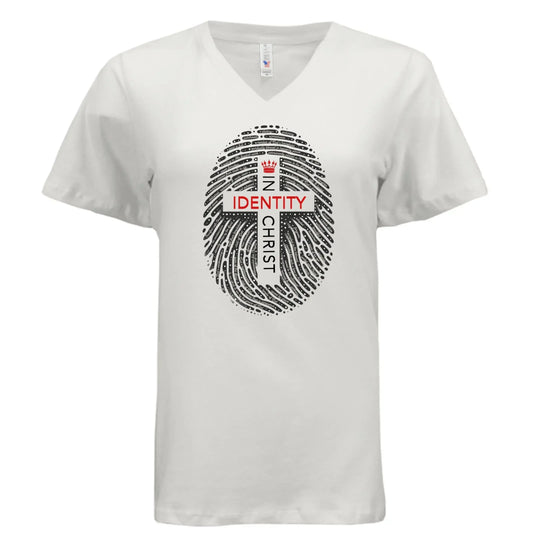 Identity in Christ V Neck - Faith Forged Designs
