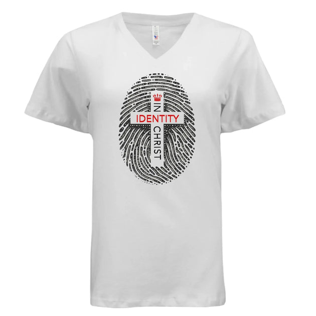 Identity in Christ V Neck - Faith Forged Designs