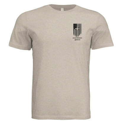 Patriotic Eagle Cross T-Shirt – Faith, Freedom &amp; Honor - Faith Forged Designs