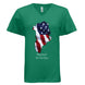 Greenland: The 51st State Women's V-Neck T-Shirt - Faith Forged Designs
