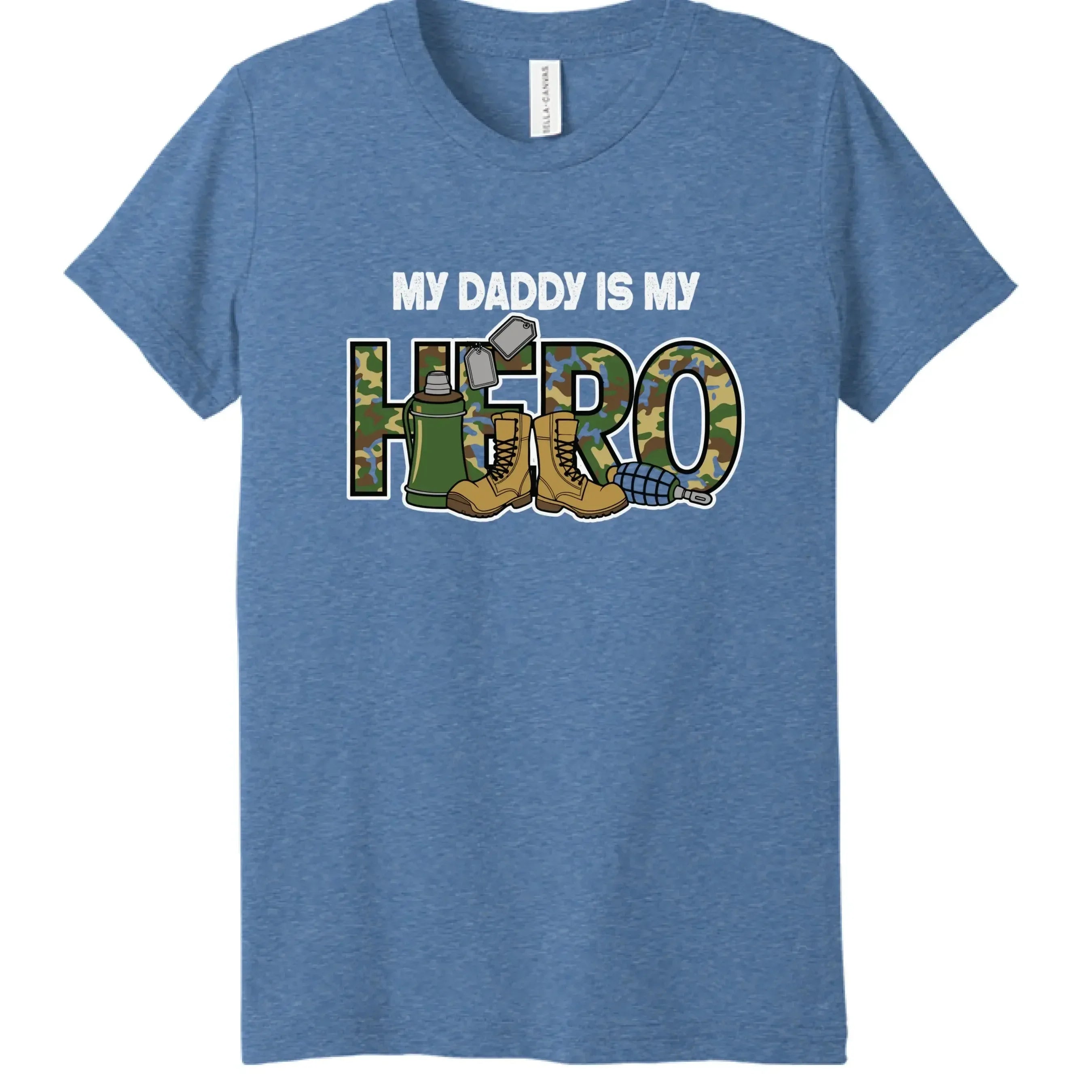 My Daddy Is My Hero Military T-Shirt - Faith Forged Designs
