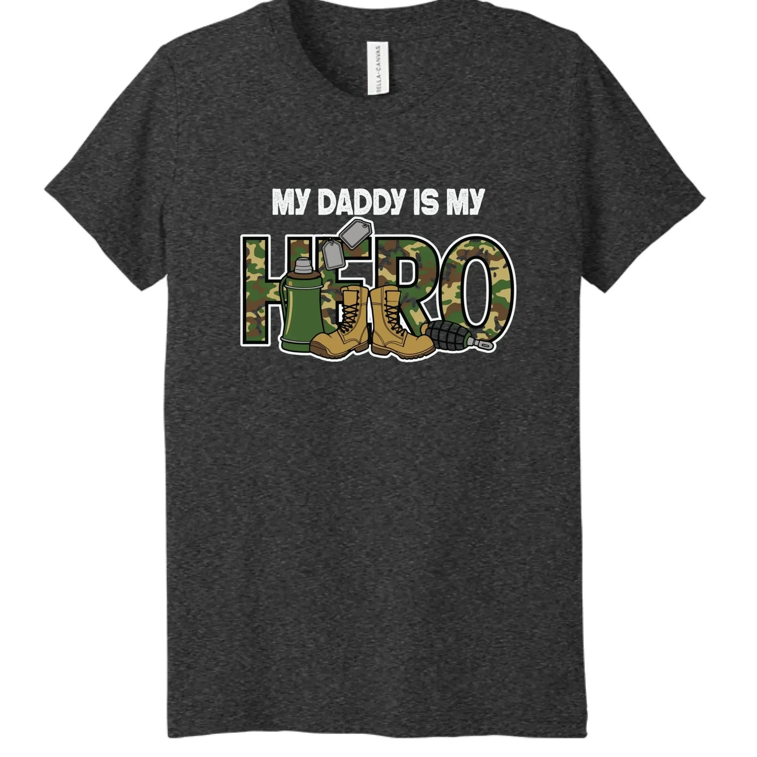 My Daddy Is My Hero Military T-Shirt - Faith Forged Designs