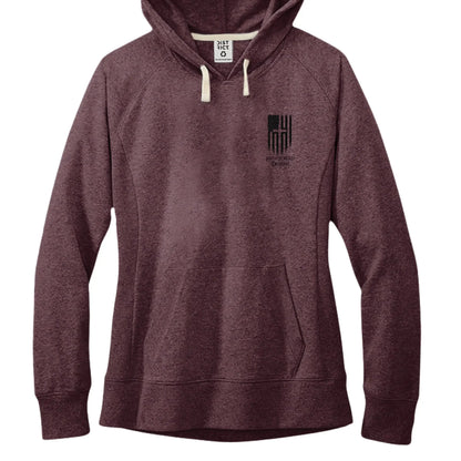 Faith Family Freedom Hoodie - Christian Cross &amp; American Flag Heart Design - Faith Forged Designs