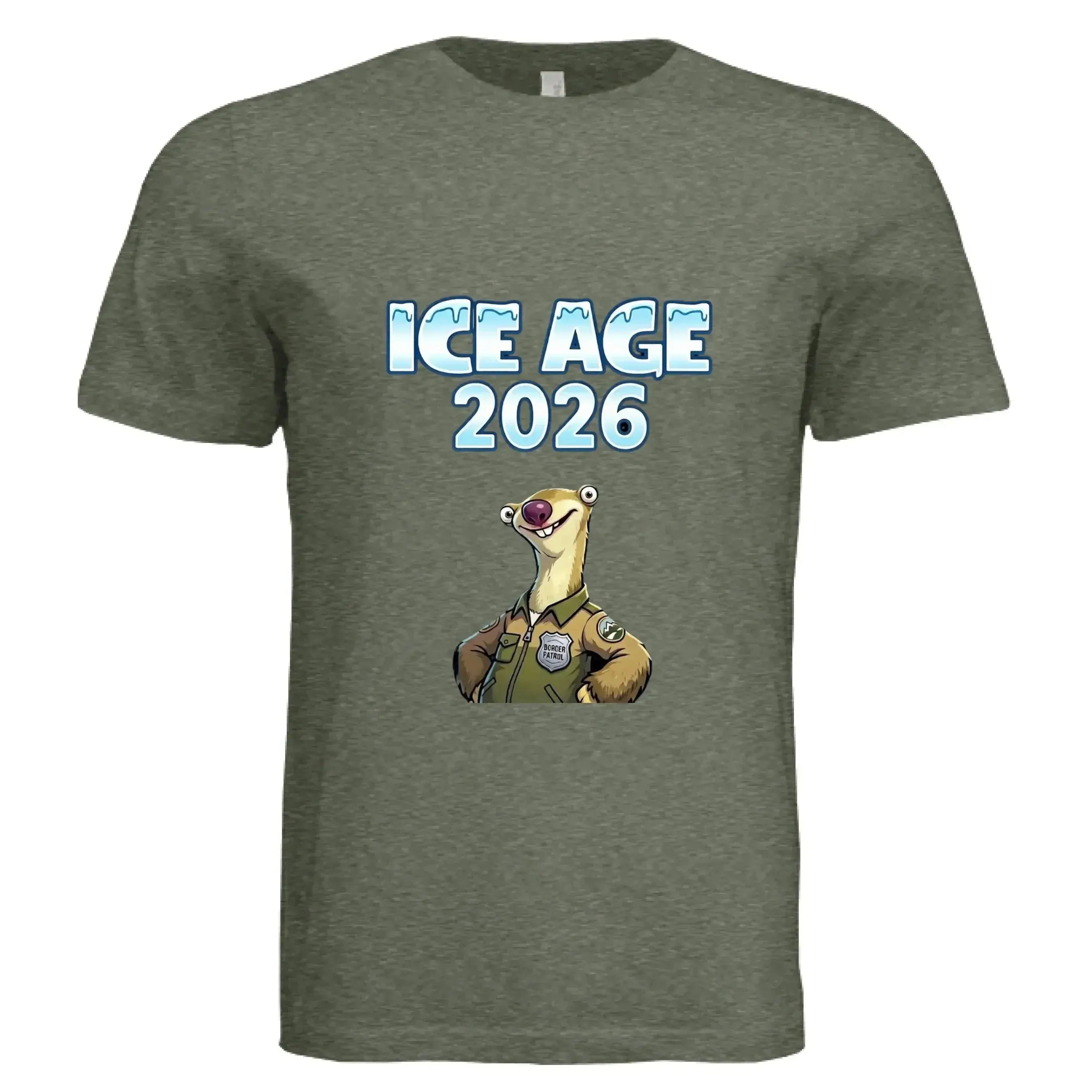 ICE AGE 2026 Sid Border Patrol T-Shirt - Faith Forged Designs