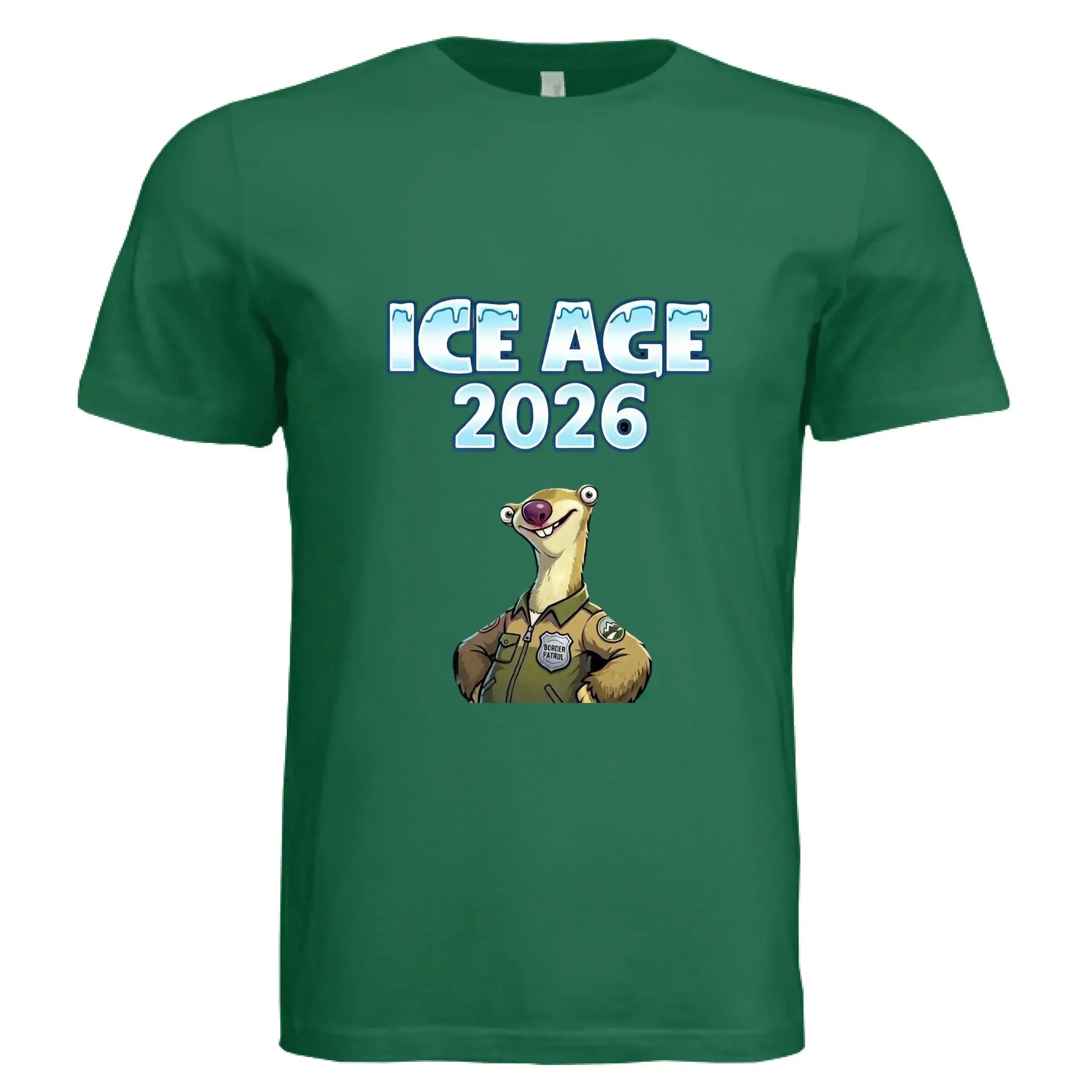 ICE AGE 2026 Sid Border Patrol T-Shirt - Faith Forged Designs