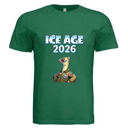 ICE AGE 2026 Sid Border Patrol T-Shirt - Faith Forged Designs