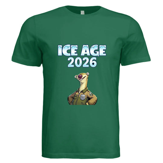 ICE AGE 2026 Sid Border Patrol T-Shirt - Faith Forged Designs