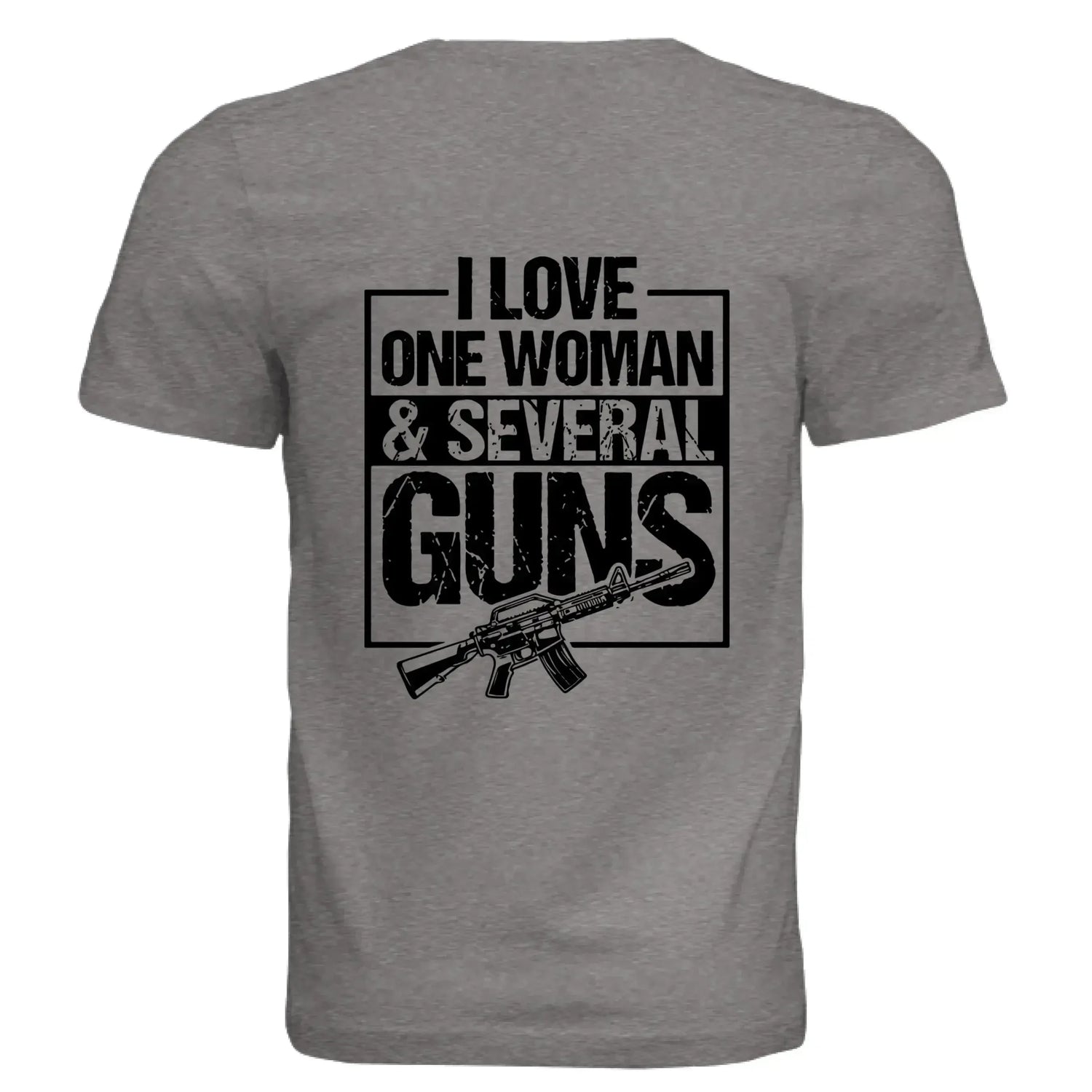 One Woman Several Guns Tee - Funny Gun Lover Shirt - Faith Forged Designs