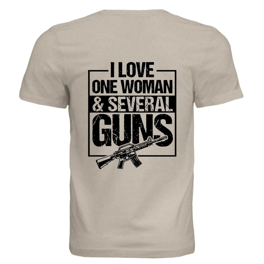 One Woman Several Guns Tee - Funny Gun Lover Shirt - Faith Forged Designs