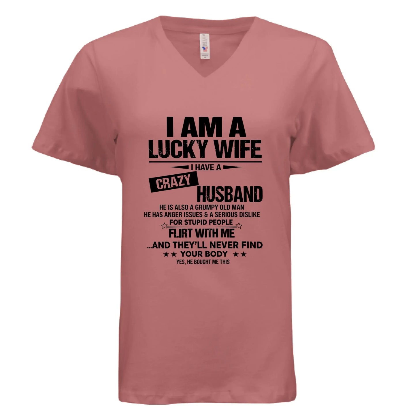 Flirt With Me & They'll Never Find Your Body-Wife Tee - Faith Forged Designs