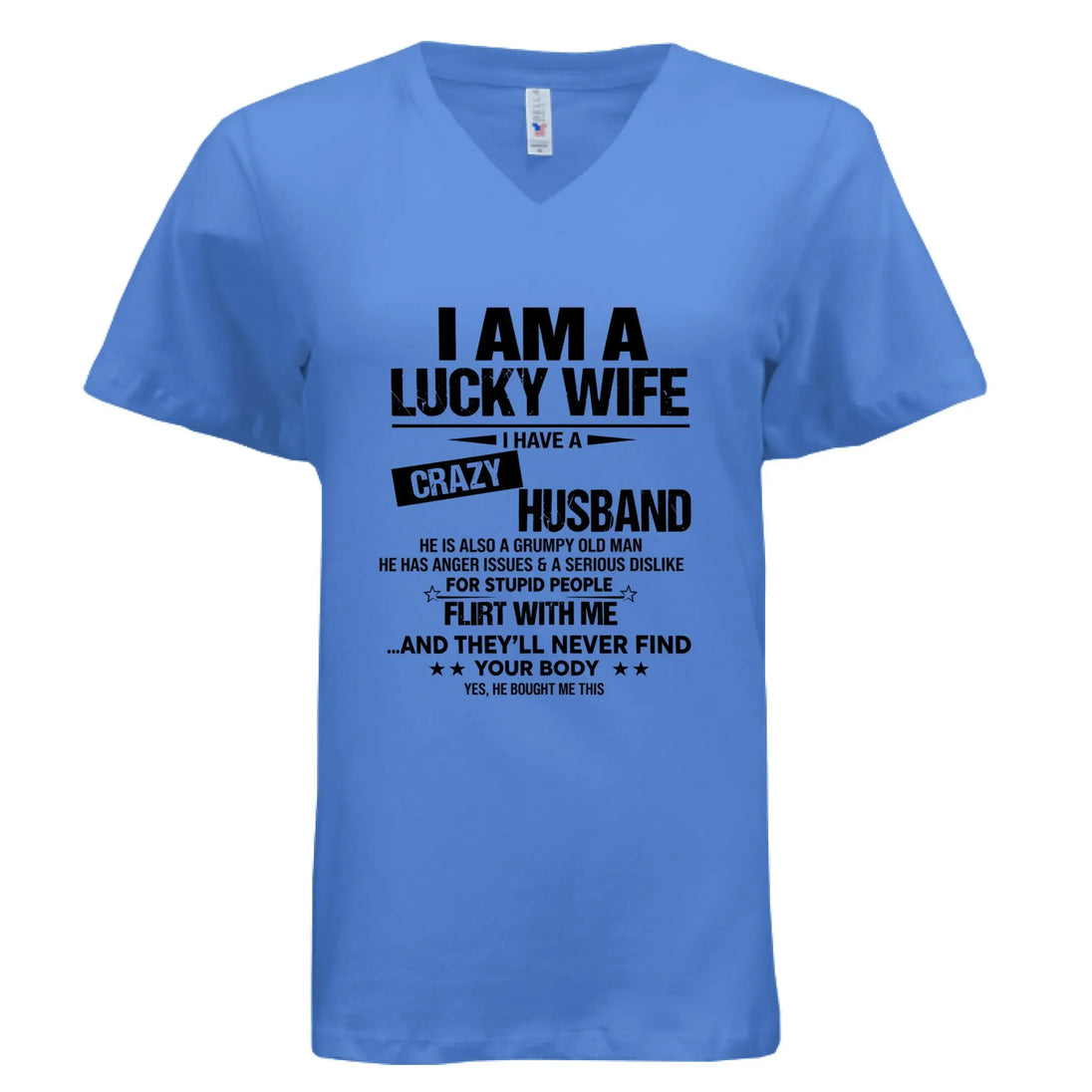 Flirt With Me & They'll Never Find Your Body-Wife Tee - Faith Forged Designs