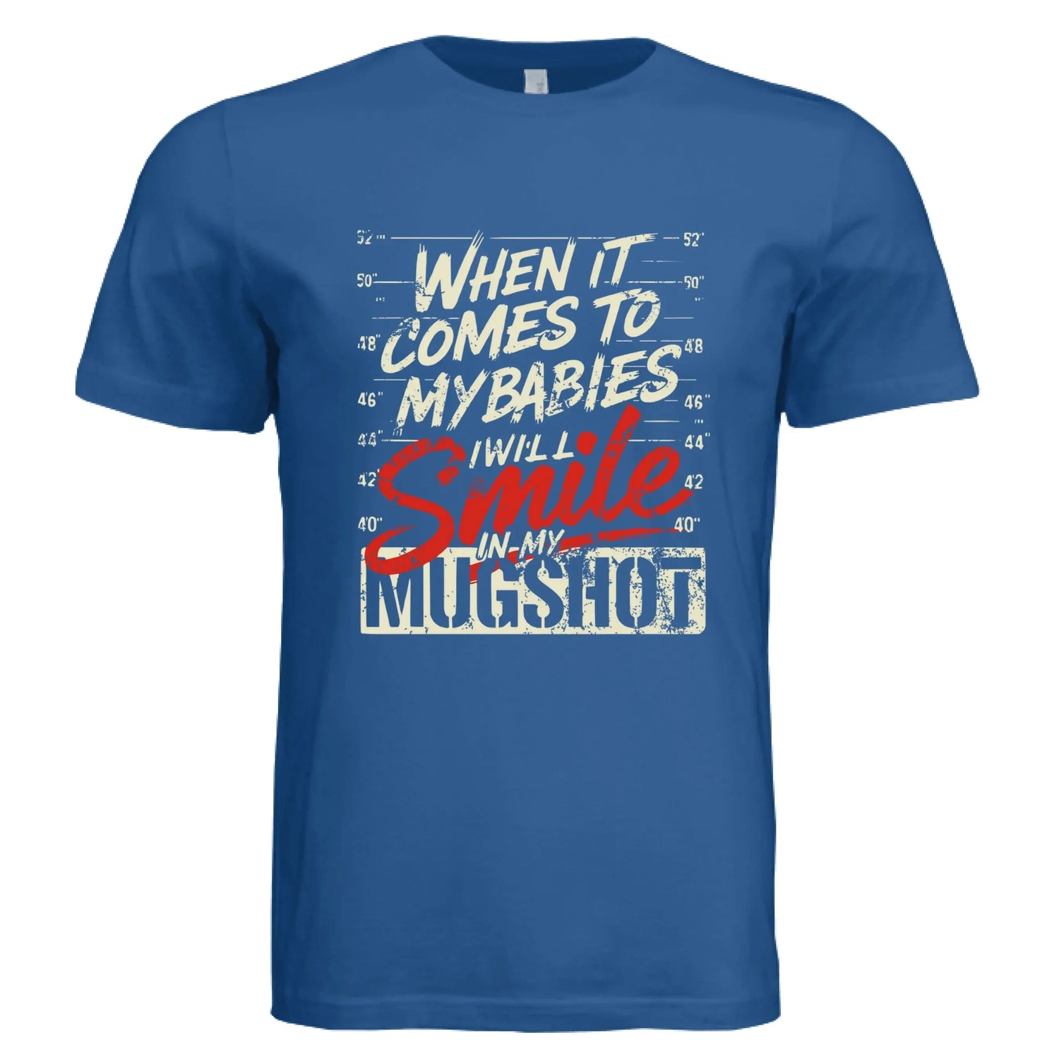 Funny Protective Parent Mugshot T-Shirt - Faith Forged Designs