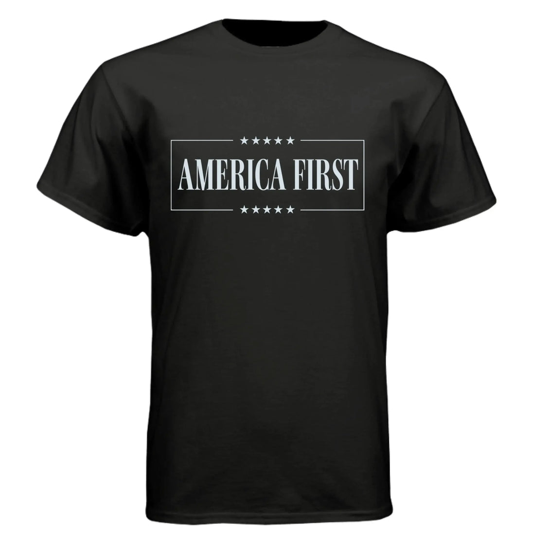 America First T-Shirt - Patriotic USA Pride Tee - Faith Forged Designs
