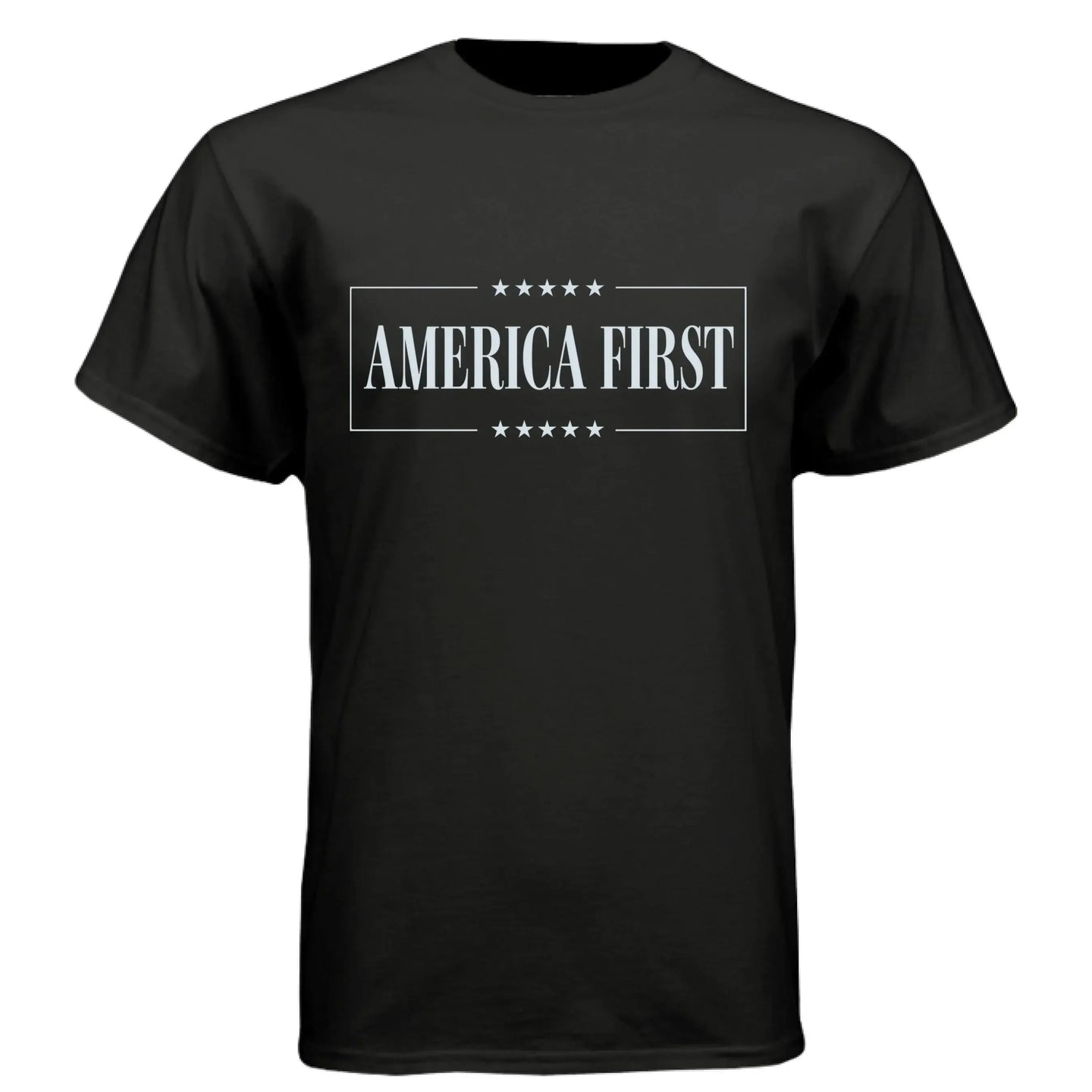 America First T-Shirt - Patriotic USA Pride Tee - Faith Forged Designs