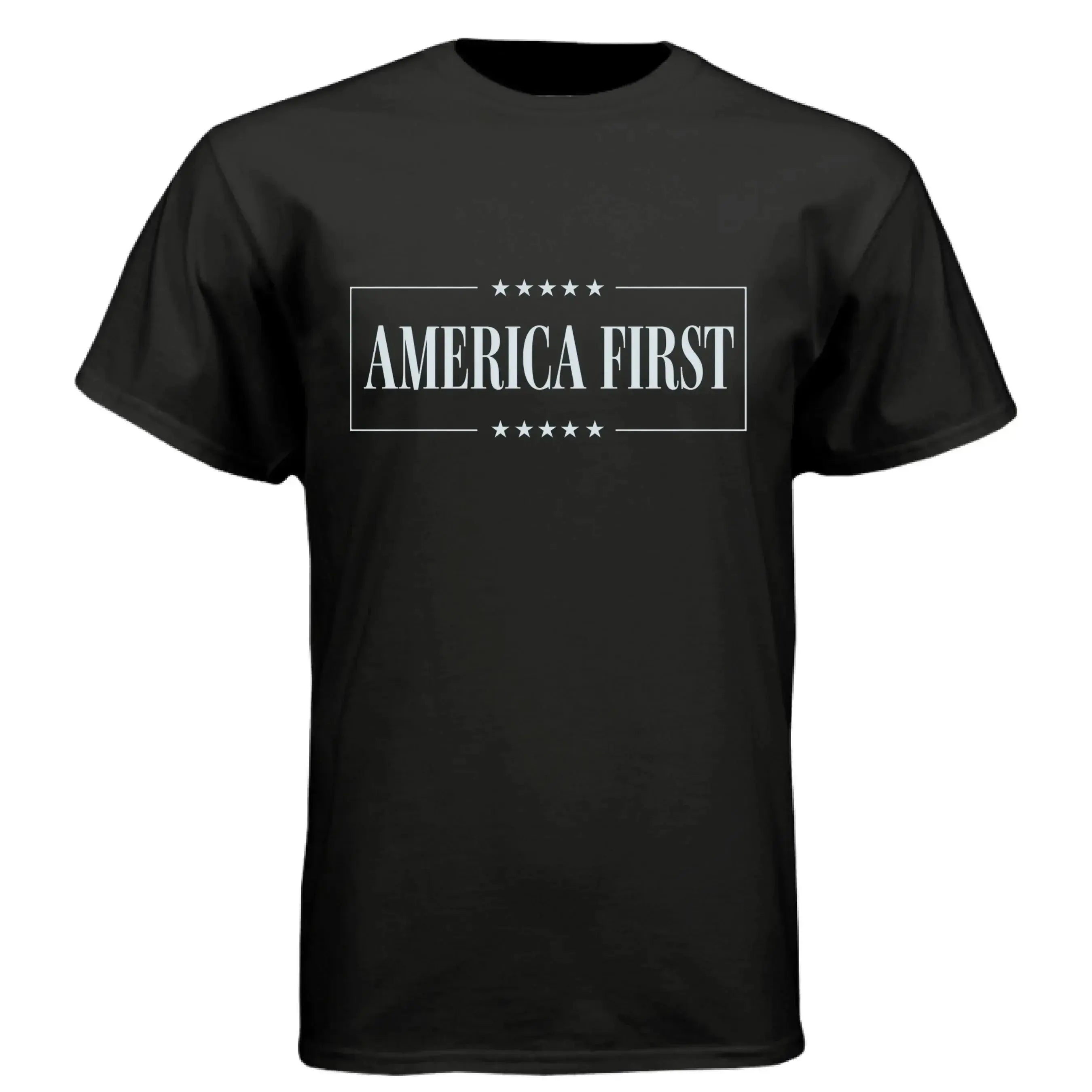 America First T-Shirt - Patriotic USA Pride Tee - Faith Forged Designs
