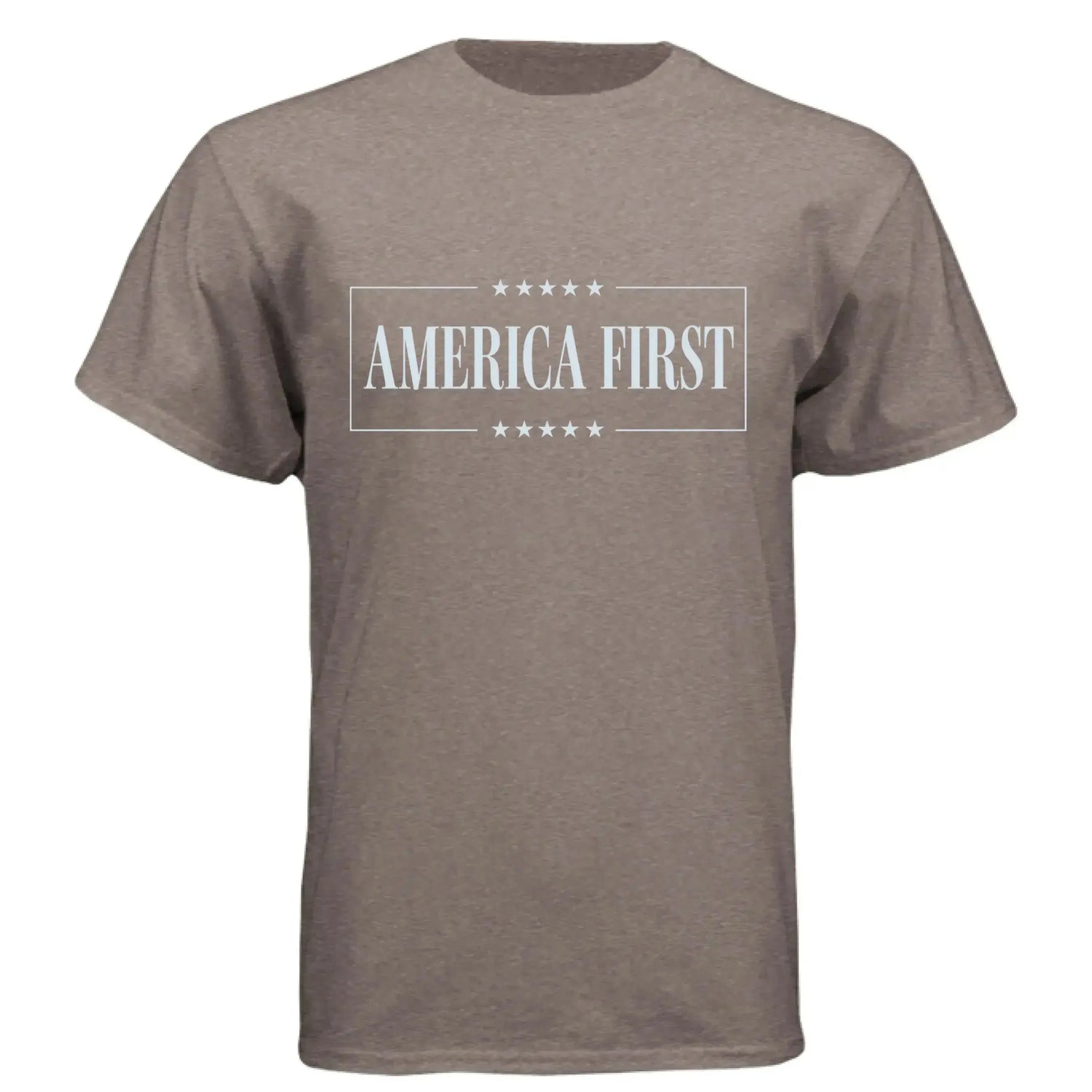 America First T-Shirt - Patriotic USA Pride Tee - Faith Forged Designs