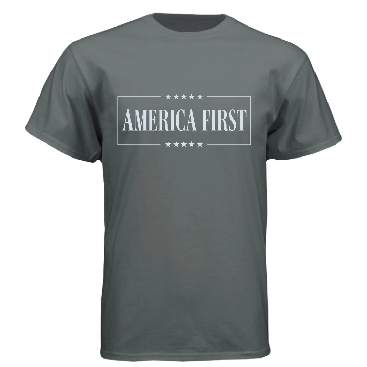 America First T-Shirt - Patriotic USA Pride Tee - Faith Forged Designs