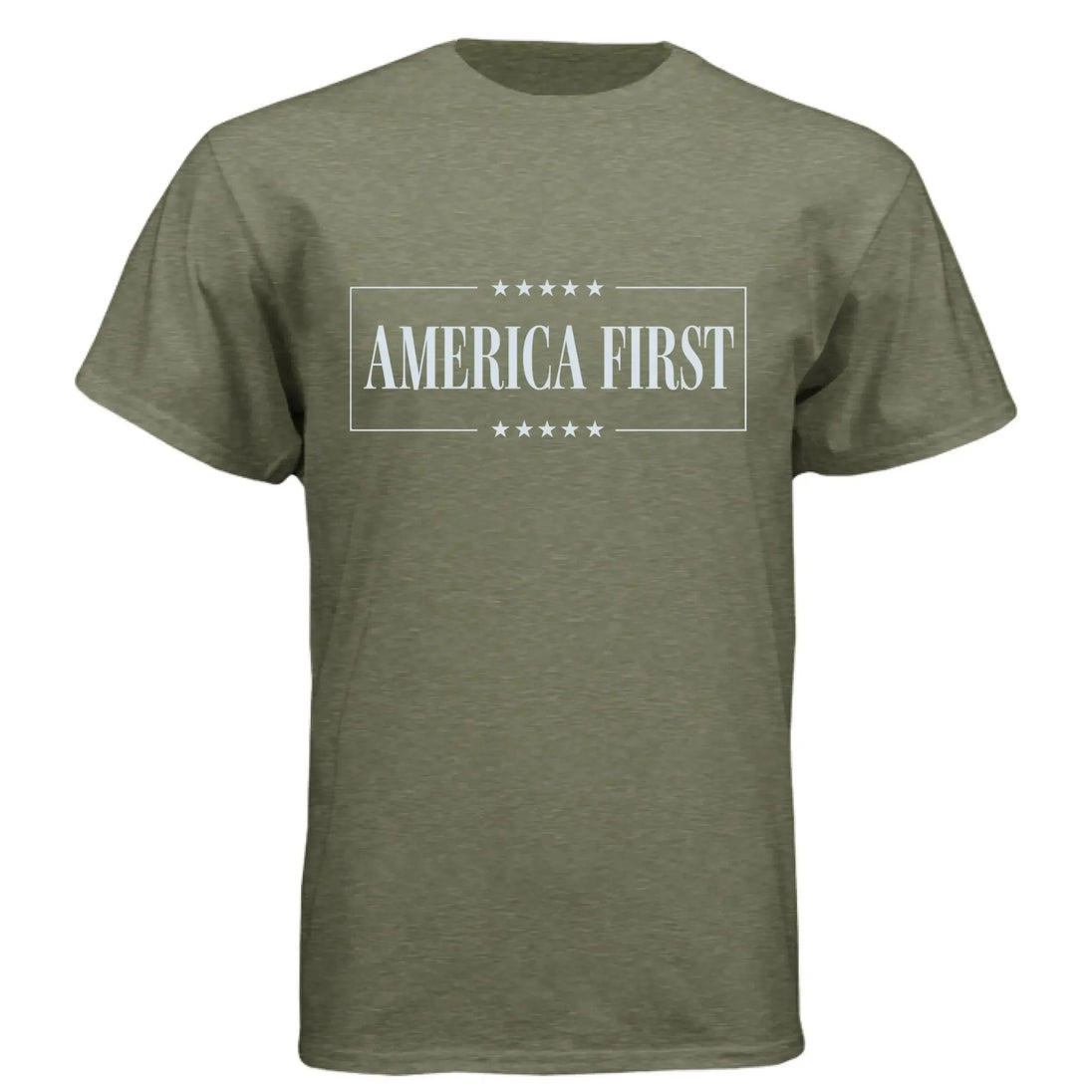 America First T-Shirt - Patriotic USA Pride Tee - Faith Forged Designs
