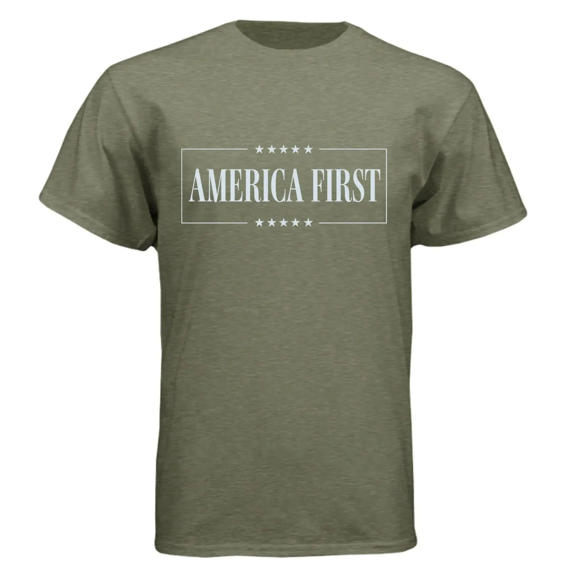 America First T-Shirt - Patriotic USA Pride Tee - Faith Forged Designs