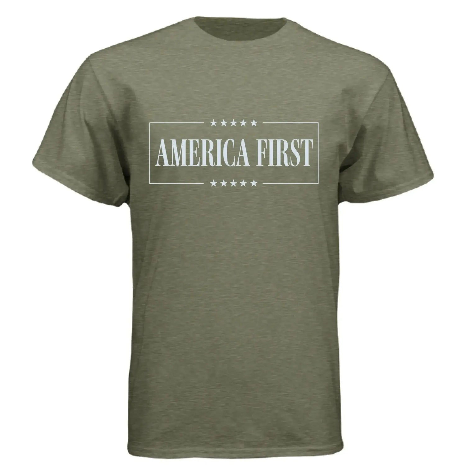 America First T-Shirt - Patriotic USA Pride Tee - Faith Forged Designs