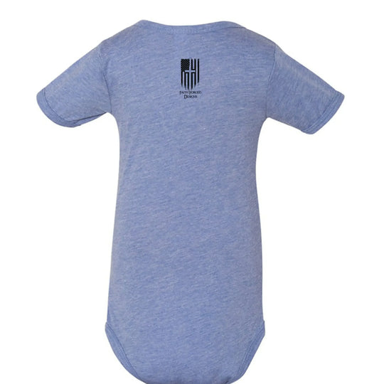 All Because Two People Said "Screw It!" Baby Onesie - Faith Forged Designs