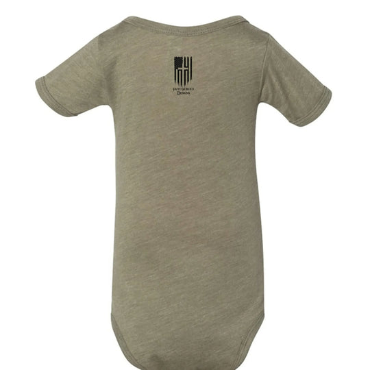 All Because Two People Said "Screw It!" Baby Onesie - Faith Forged Designs