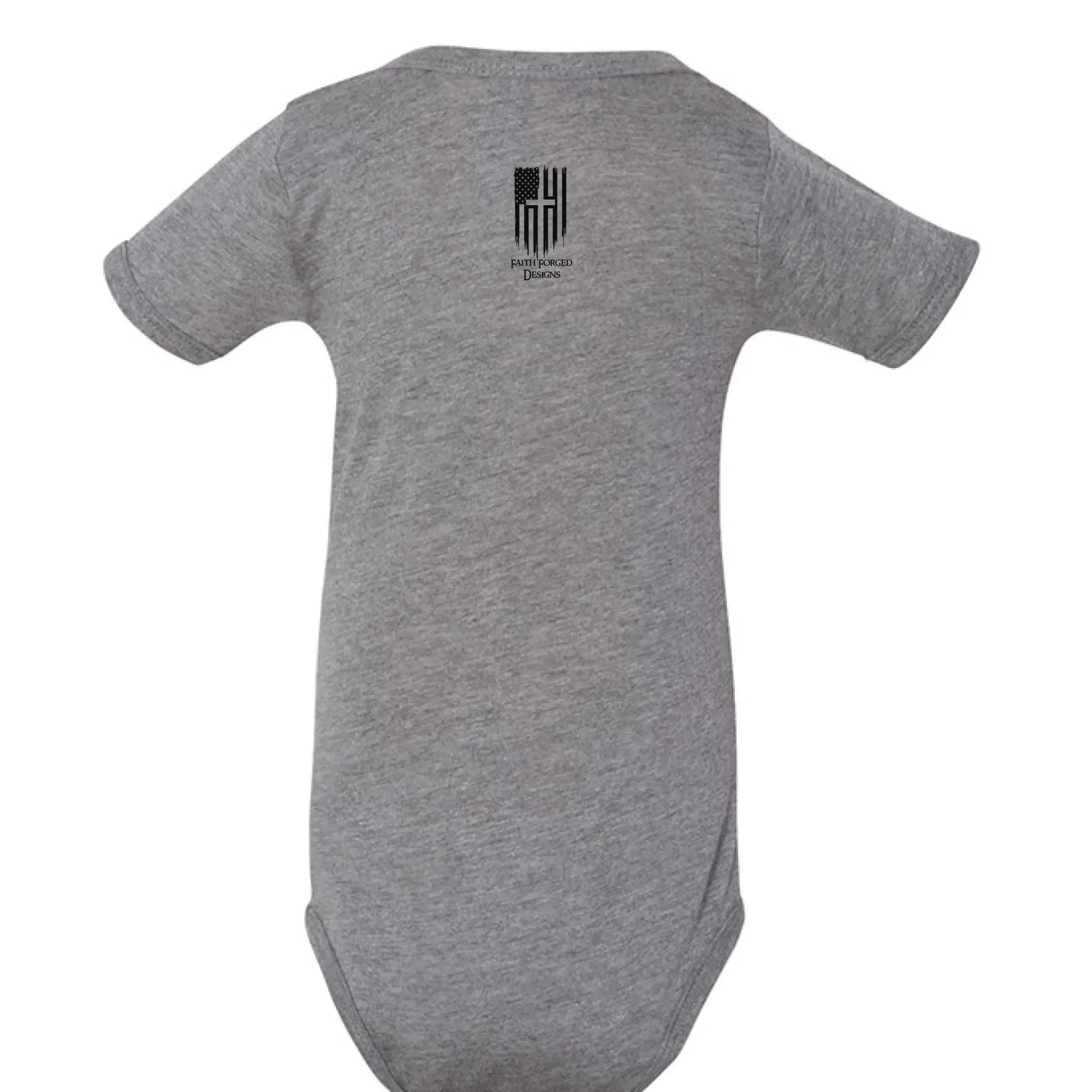 All Because Two People Said "Screw It!" Baby Onesie - Faith Forged Designs