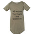 All Because Two People Said "Screw It!" Baby Onesie - Faith Forged Designs Faith Forged Designs