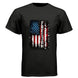 Freedom Distressed American Flag Patriotic T-Shirt - Faith Forged Designs