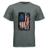 Freedom Distressed American Flag Patriotic T-Shirt - Faith Forged Designs