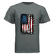 Freedom Distressed American Flag Patriotic T-Shirt - Faith Forged Designs