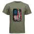 Freedom Distressed American Flag Patriotic T-Shirt - Faith Forged Designs