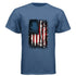 Freedom Distressed American Flag Patriotic T-Shirt - Faith Forged Designs