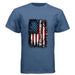 Freedom Distressed American Flag Patriotic T-Shirt - Faith Forged Designs