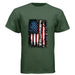 Freedom Distressed American Flag Patriotic T-Shirt - Faith Forged Designs