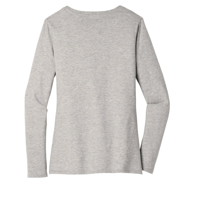 "Forged by Faith" Women's Long Sleeve V-Neck Inspirational Christian T-Shirt - Faith Forged Designs