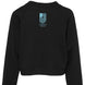 "Forged by Faith" Women's Crewneck Sweatshirt - Inspirational Christian Pullover with Sleeve Graphics - Faith Forged Designs