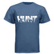 HUNT Bowhunter T-Shirt | Archery Deer Hunting Silhouette Tee - Faith Forged Designs